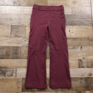 Spanx ponte kick flare pant women's medium burgundy
